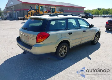 2007 Subaru Outback 2.5I Basic из США, поврежденный, VIN 4S4BP61CX76322163